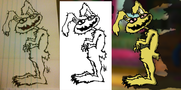 Sketch to Illustration