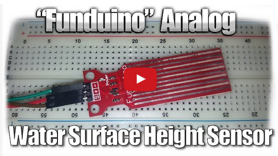 yt video link - water sensor